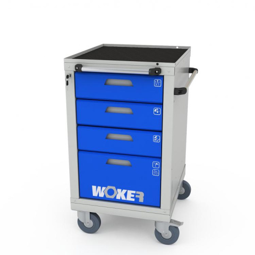 Тумба для инструментов мобильная WOKER PRO 04 M