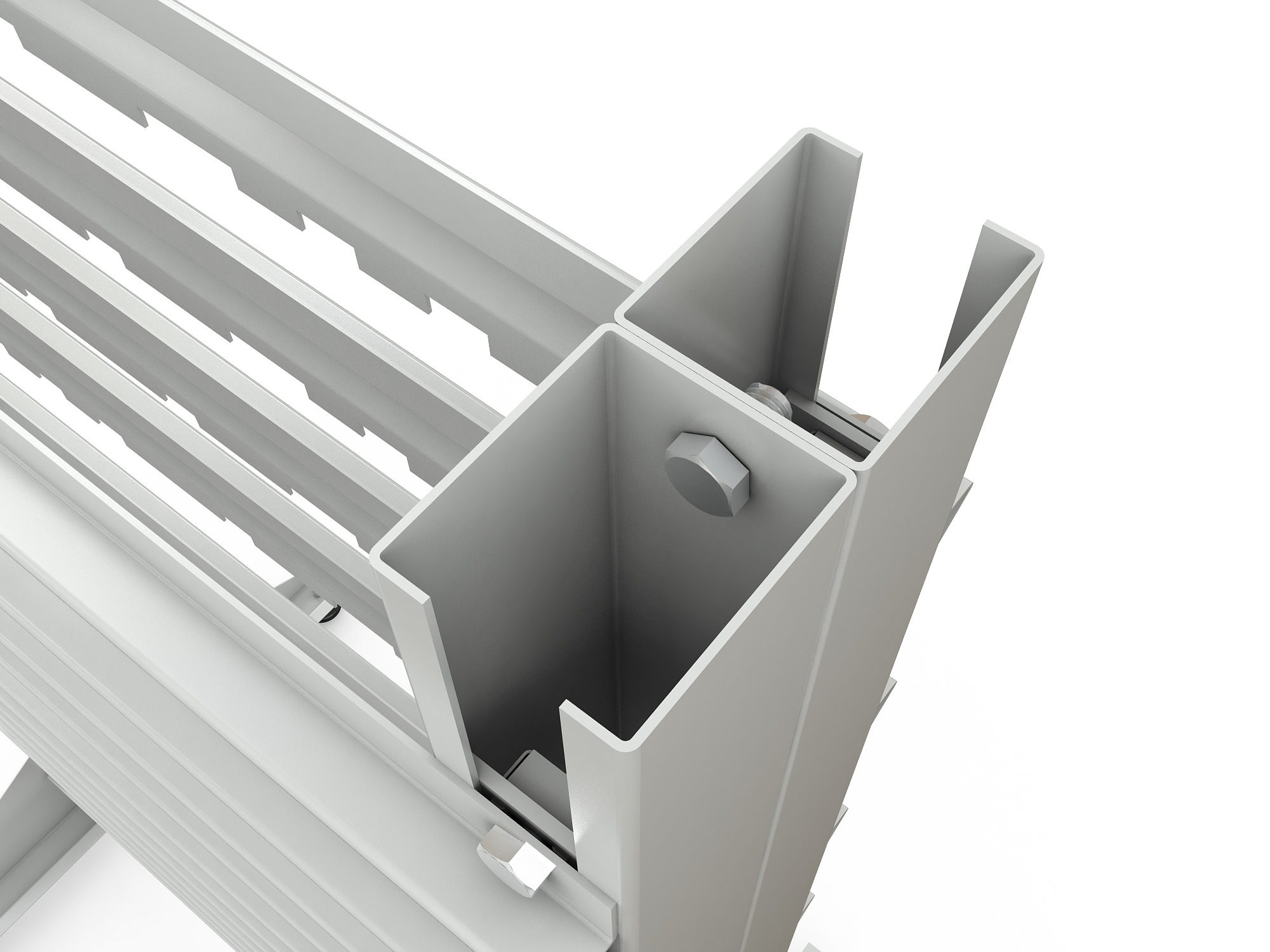 ER-00024083 Стеллаж для пластиковых лотков SORTEX односторонний 1800x1000x450.03