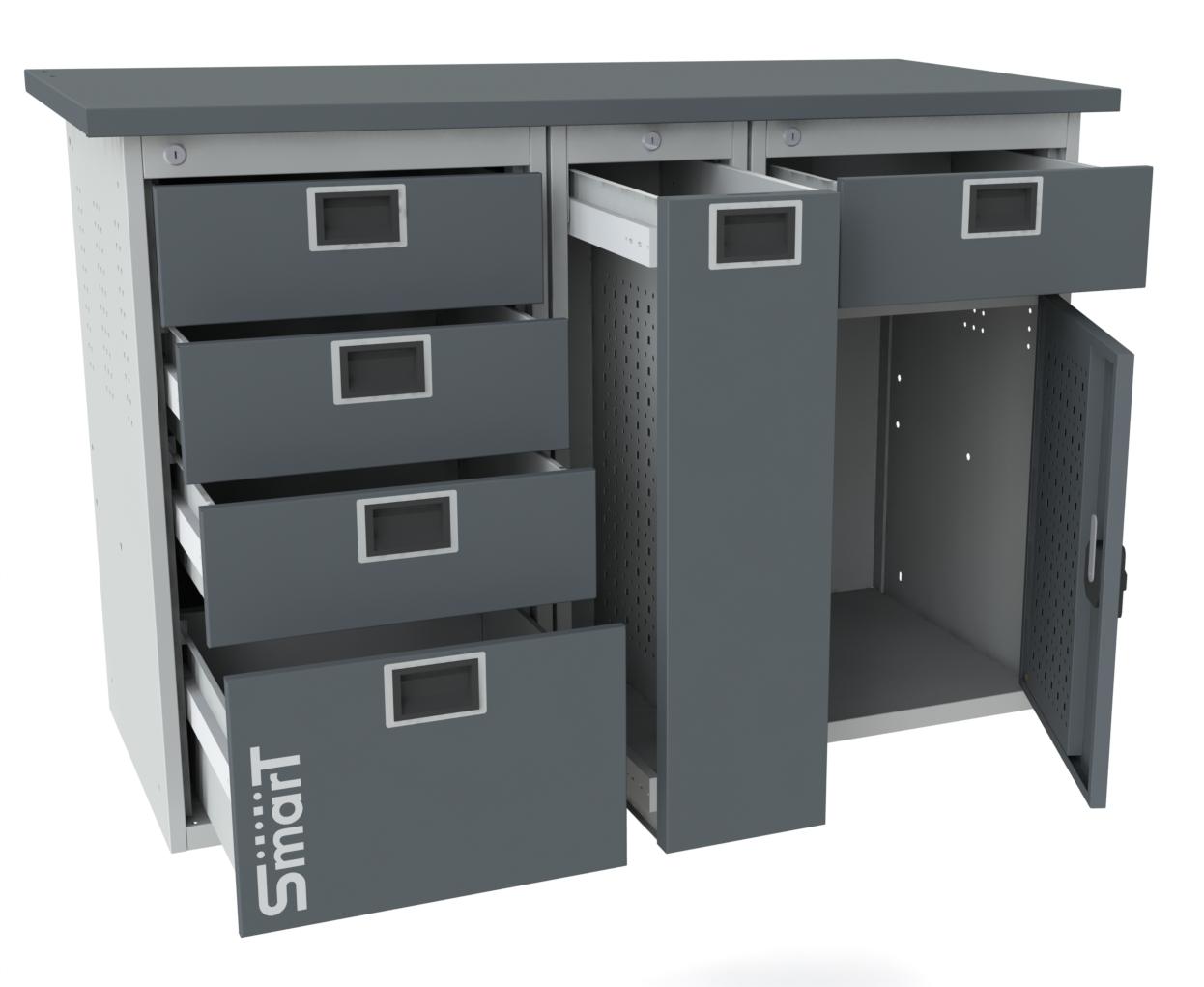 КГ047370 Верстак SMART 1280.4.P.1-1