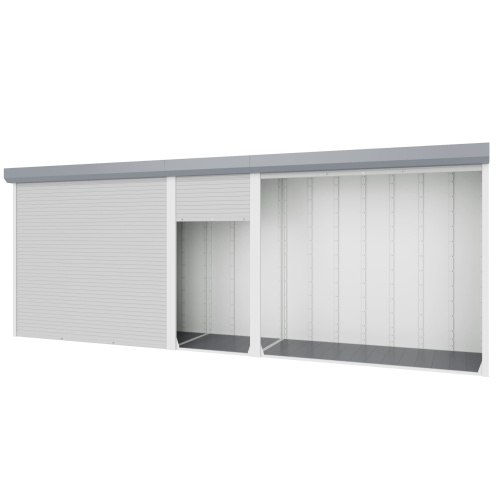 Шкаф роллетный RCAB STG 1500х4350х600 (две рольставни шириной 1550мм,одна рольставня шириной 1250мм)