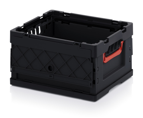 ESD FBD 43/22 Складной ящик ESD с крышкой 400x300x220 мм