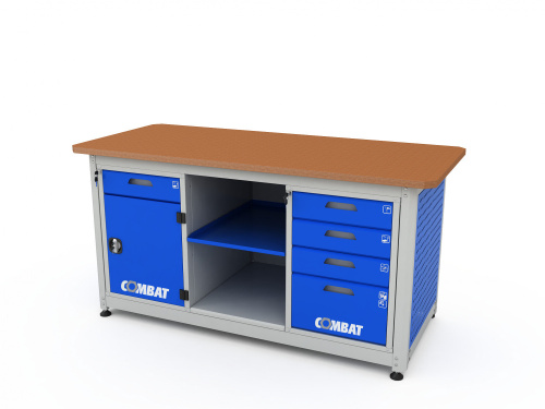 Верстак двухтумбовый COMBAT 2204.1830